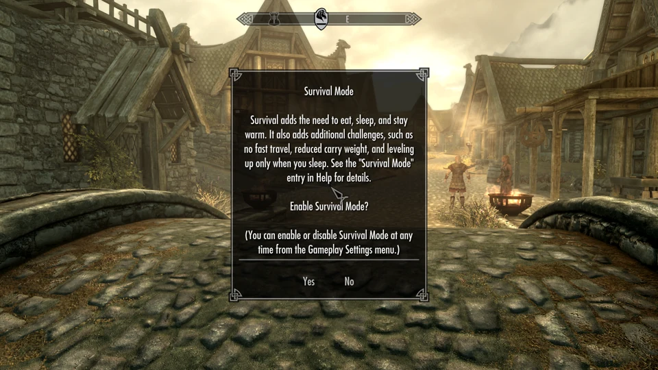 whiterun untouched, with the game's own sun shadow mask in place