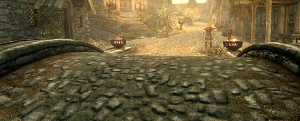 our fork (perf-max) in whiterun: 242.2 fps, 1% low 170.2, display latency 4.6 ms. +11.0% fps over native, 95% ci above zero, 5 of 5 runs faster